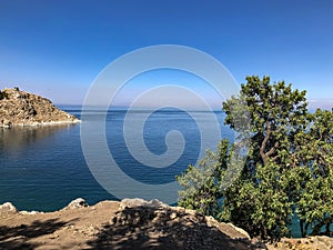 Sea Ã¢â¬â¹Ã¢â¬â¹and greenery view.